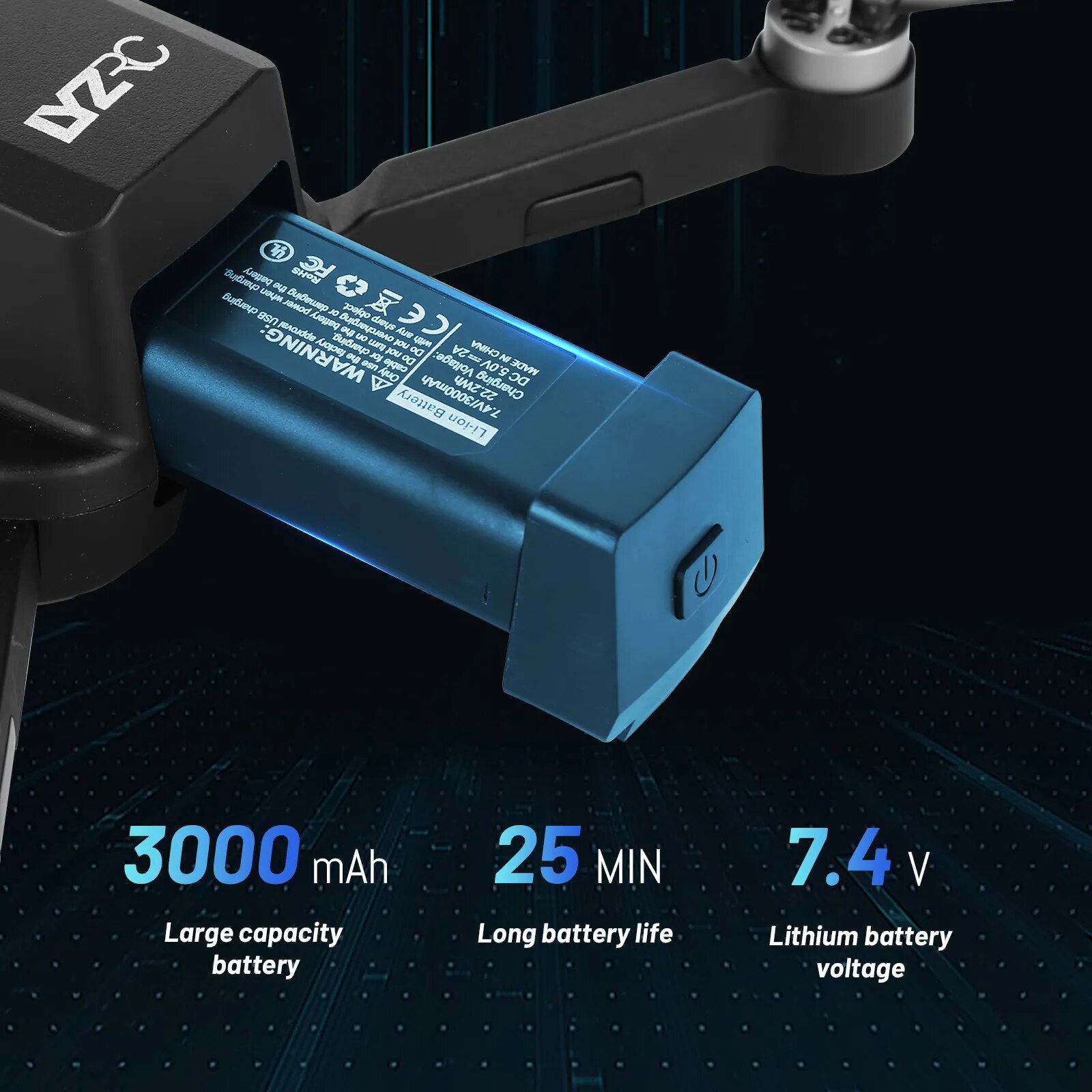 G-Ainca-Drone GPS avec Caméra 4K pour Adultes, Transmission WiFi 5G ...